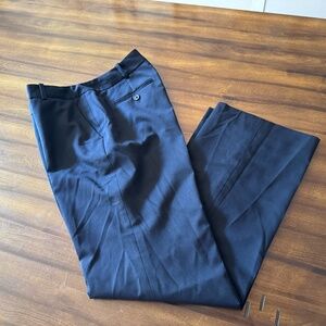 Brooks Brother's 346  Lined Wool Trouser - Black - Size 6P